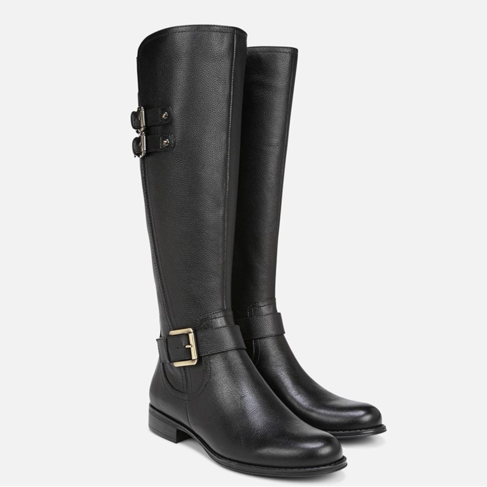 Naturalizer Jessie Knew High Boot Wide Calf
